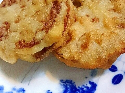 れんこんのはさみ揚げ